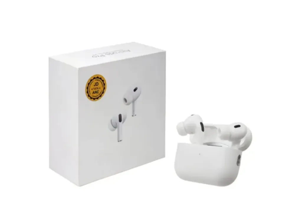 White Airpods 2nd gen